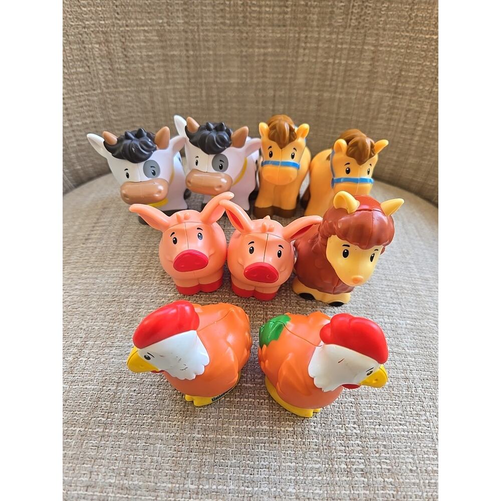 Fisher Price Little People Farmer & Animals Figure Lot of 13 - Picture 2 of 3